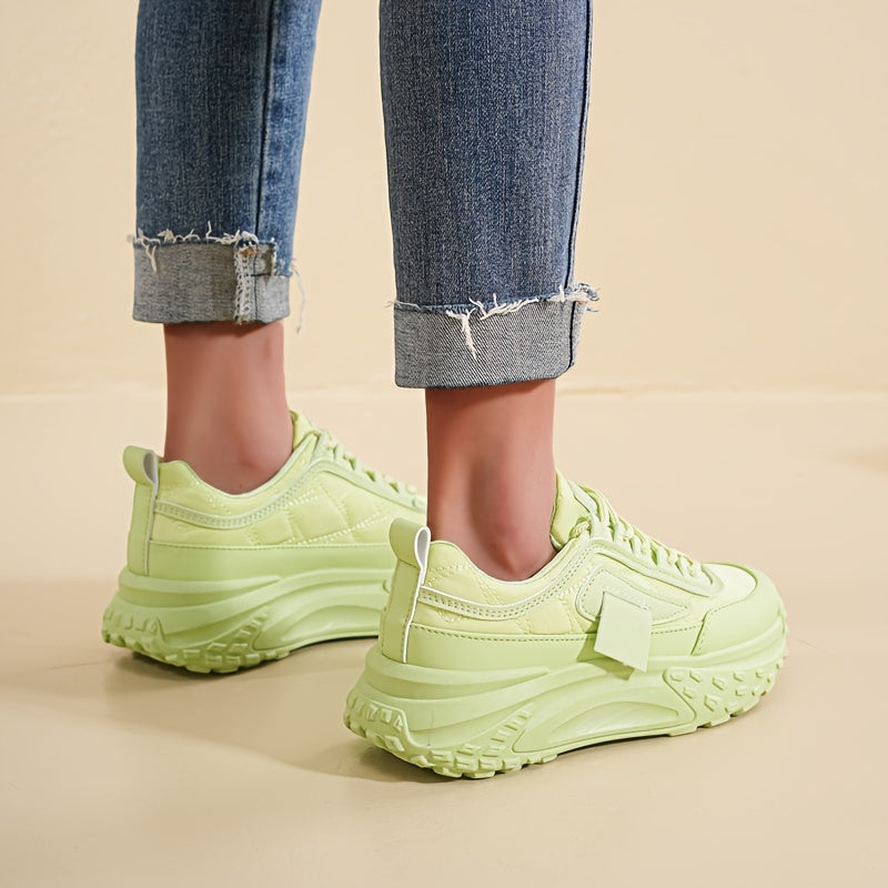 BS Orthopedische Groene Sneakers - Lara