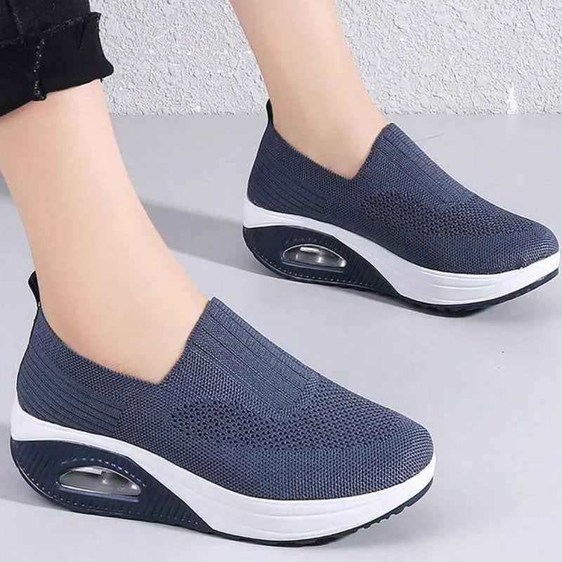 BS Comfy Air | Ademende slip-on sneakers met ergonomische zool voor dames