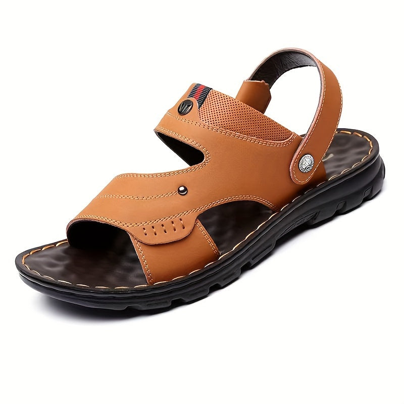 BS Orthopedische Bruine Herensandalen - Stefan