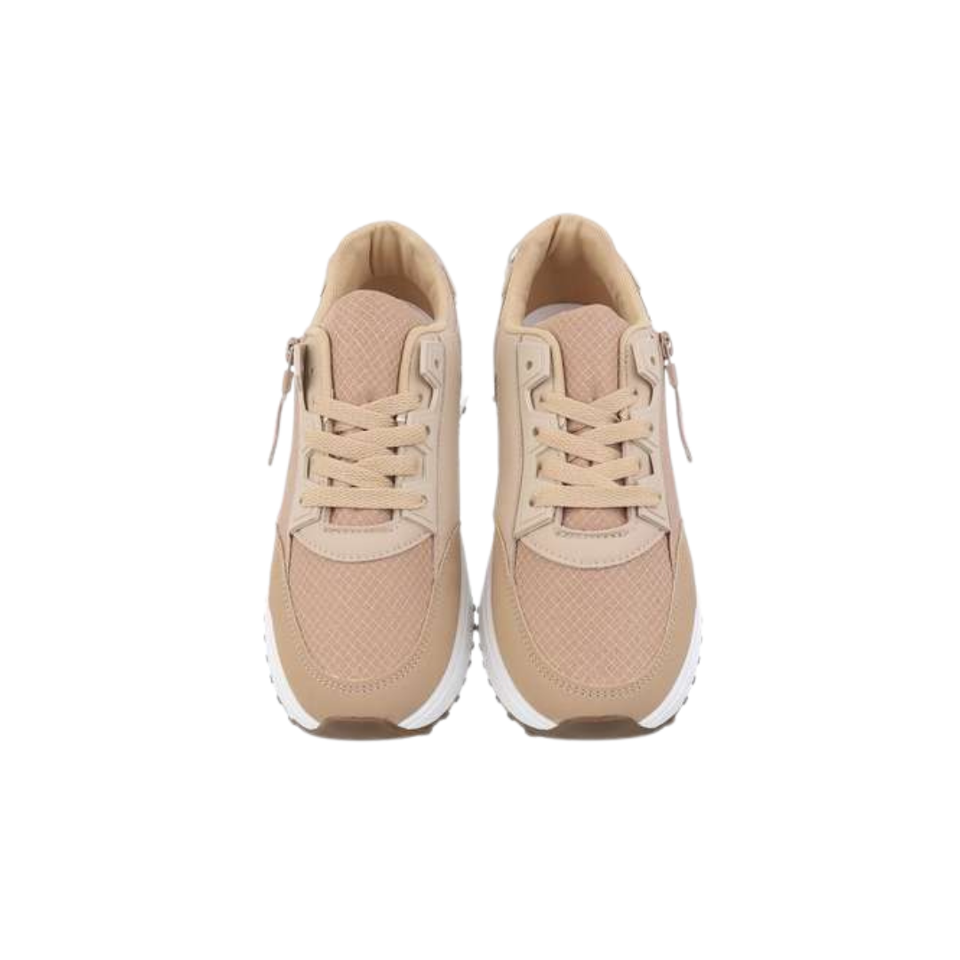 BS Freewalk | Hippe sneakers met rits en veters voor vrouwen