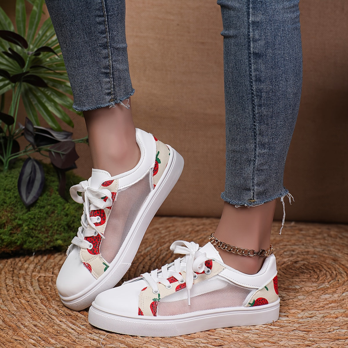 BS Orthopedic White Sneakers - Julia