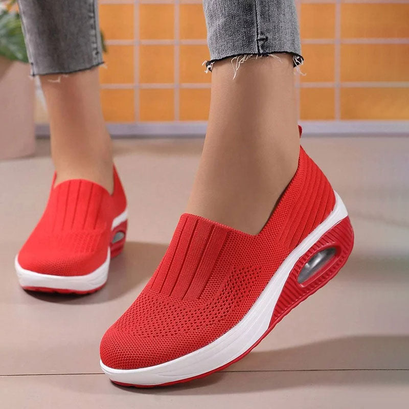 BS Comfy Air | Ademende slip-on sneakers met ergonomische zool voor dames