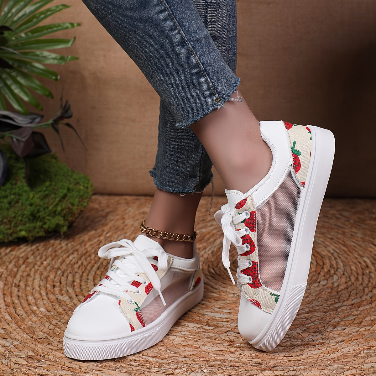 BS Orthopedic White Sneakers - Julia