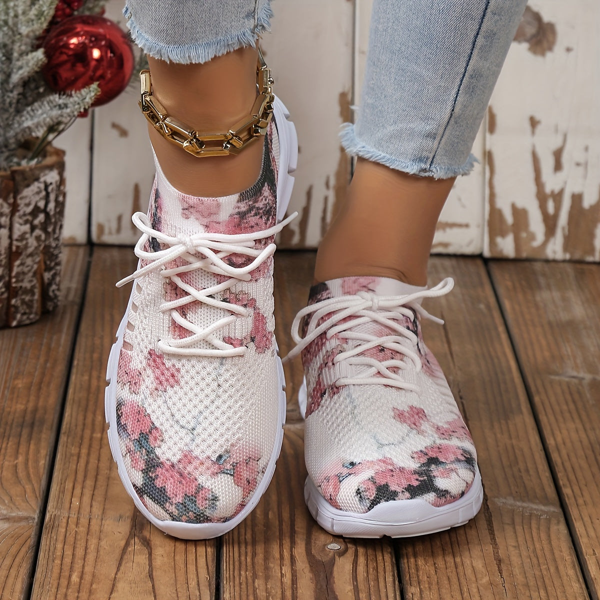 BS Orthopedic Bloemen Sneakers - Yvonne