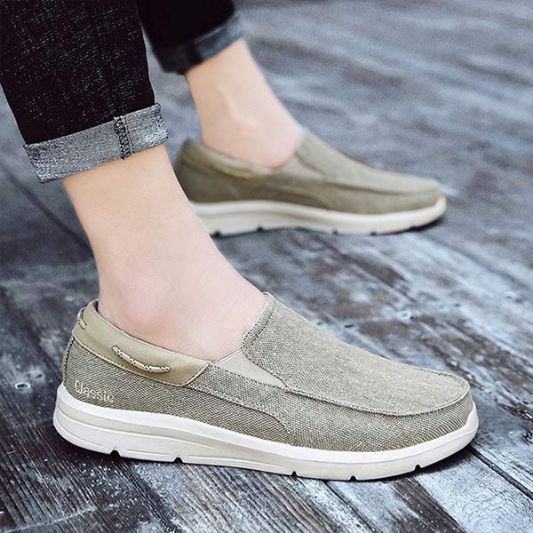 BS Slip-On Canvas | Alledaagse schoen met comfortabele zool voor heren