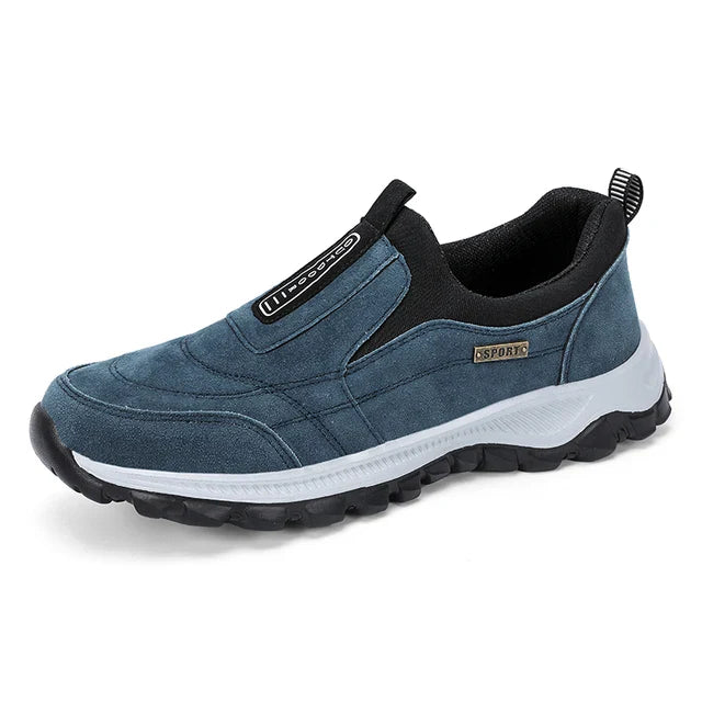 BS Milo - Orthopedische Zwarte Sportieve Slip-ons