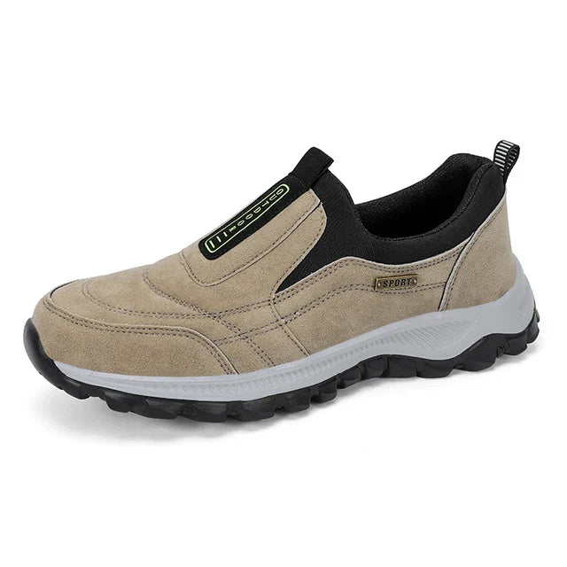 BS Milo - Orthopedische Zwarte Sportieve Slip-ons