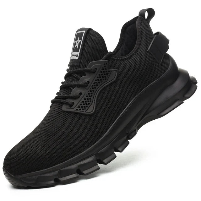 BS Daan - Orthopedische All-Black Sportsneakers