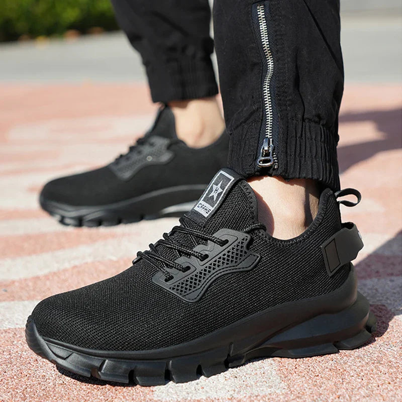 BS Daan - Orthopedische All-Black Sportsneakers