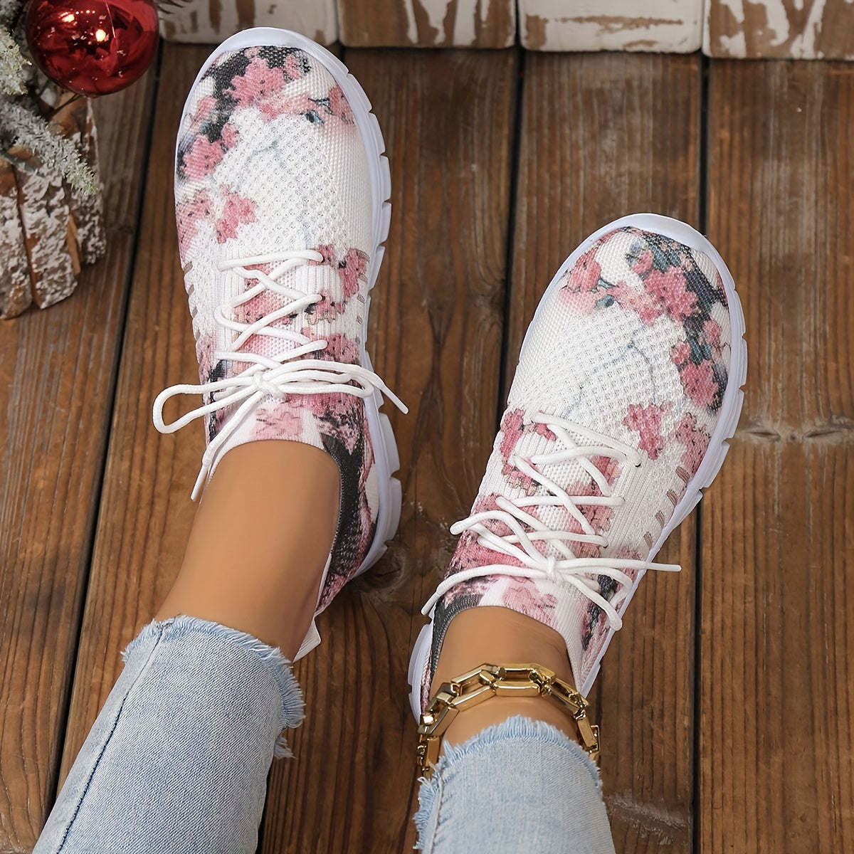 BS Orthopedic Bloemen Sneakers - Yvonne