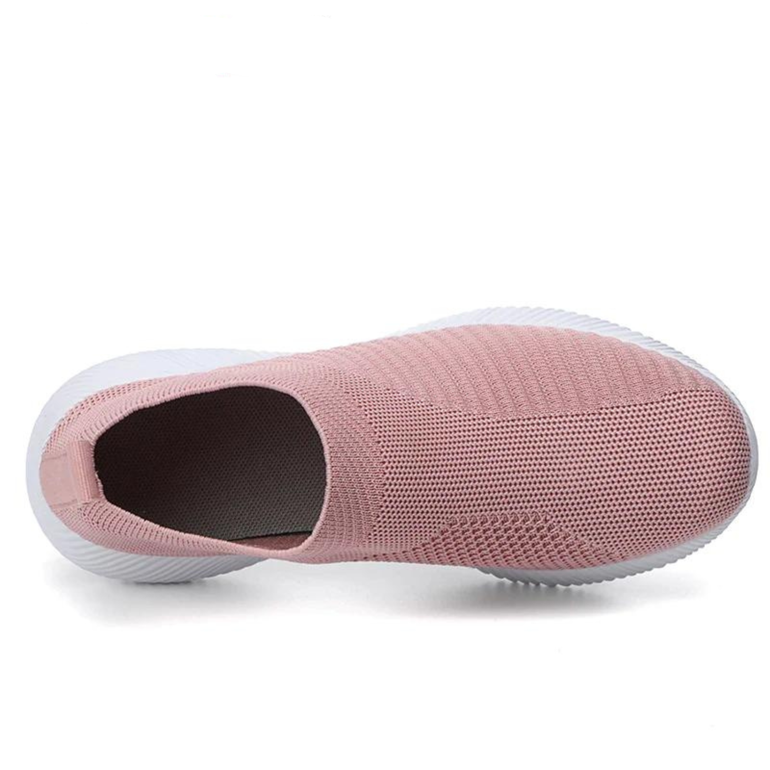 BS Julia - Orthopedische Roze Gebreide Sneakers