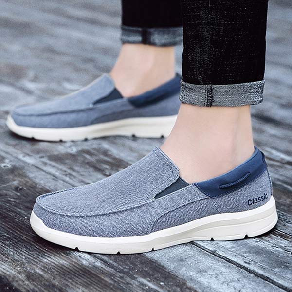 BS Slip-On Canvas | Alledaagse schoen met comfortabele zool voor heren