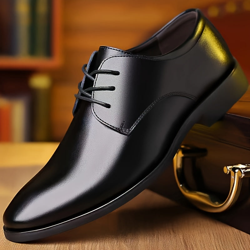 BS Orthopedische Elegante Bruine Herenschoenen - Victor