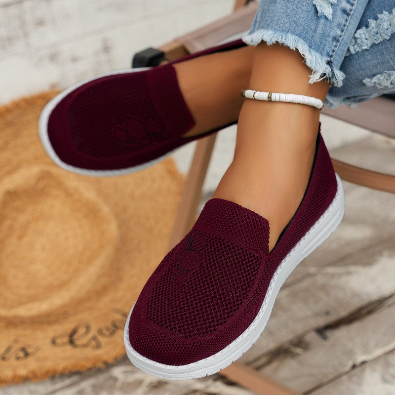 BS Slip-On | Relaxte ademende slip-on schoenen van mesh voor dames