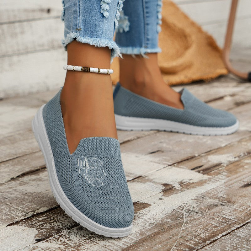 BS Slip-On | Relaxte ademende slip-on schoenen van mesh voor dames