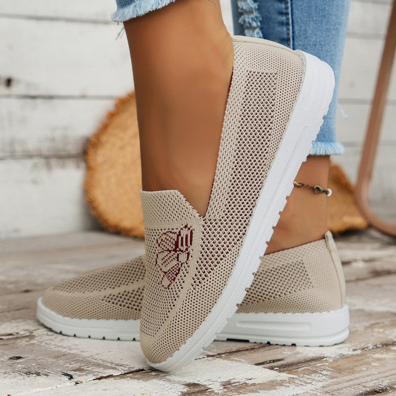 BS Slip-On | Relaxte ademende slip-on schoenen van mesh voor dames