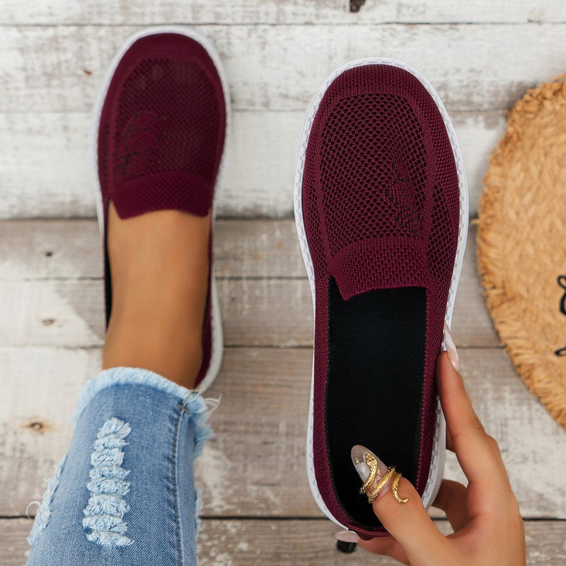 BS Slip-On | Relaxte ademende slip-on schoenen van mesh voor dames