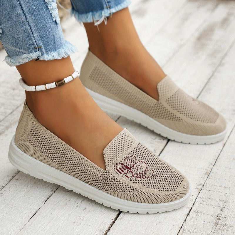 BS Slip-On | Relaxte ademende slip-on schoenen van mesh voor dames