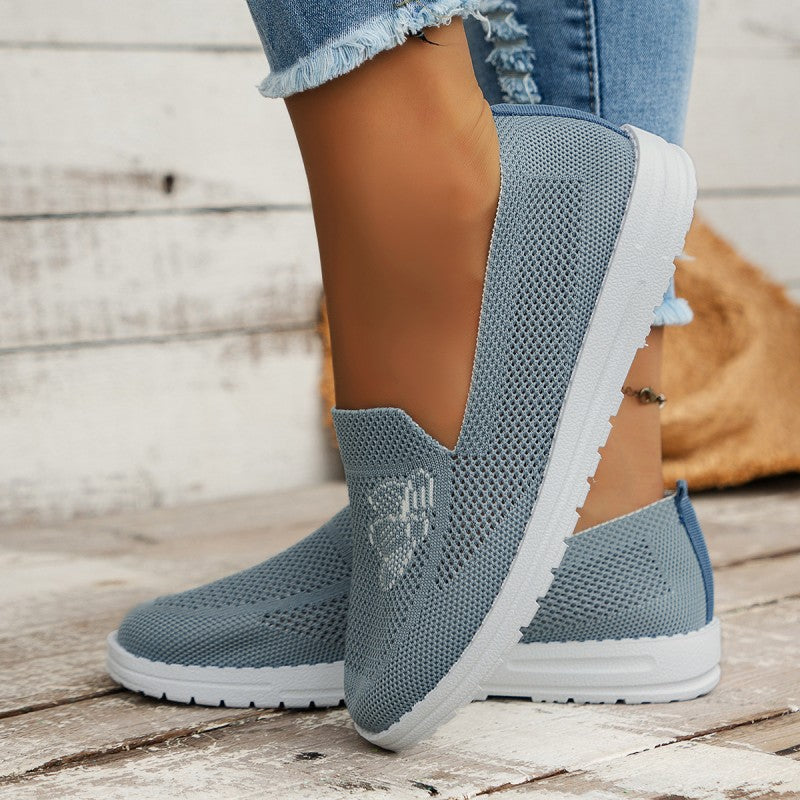 BS Slip-On | Relaxte ademende slip-on schoenen van mesh voor dames