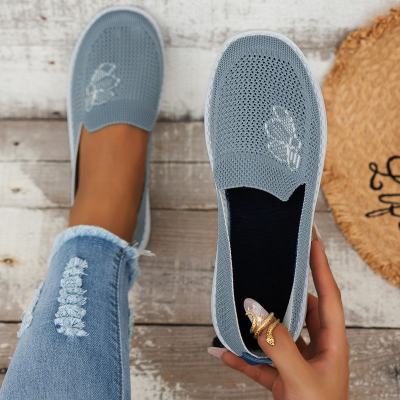 BS Slip-On | Relaxte ademende slip-on schoenen van mesh voor dames