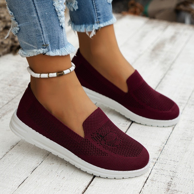 BS Slip-On | Relaxte ademende slip-on schoenen van mesh voor dames