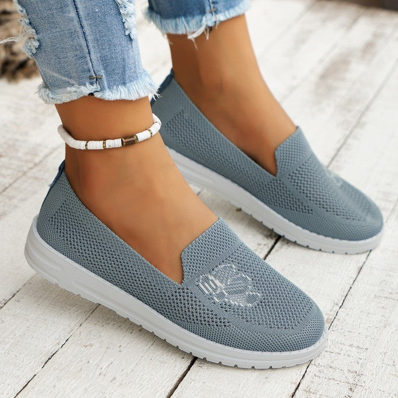 BS Slip-On | Relaxte ademende slip-on schoenen van mesh voor dames