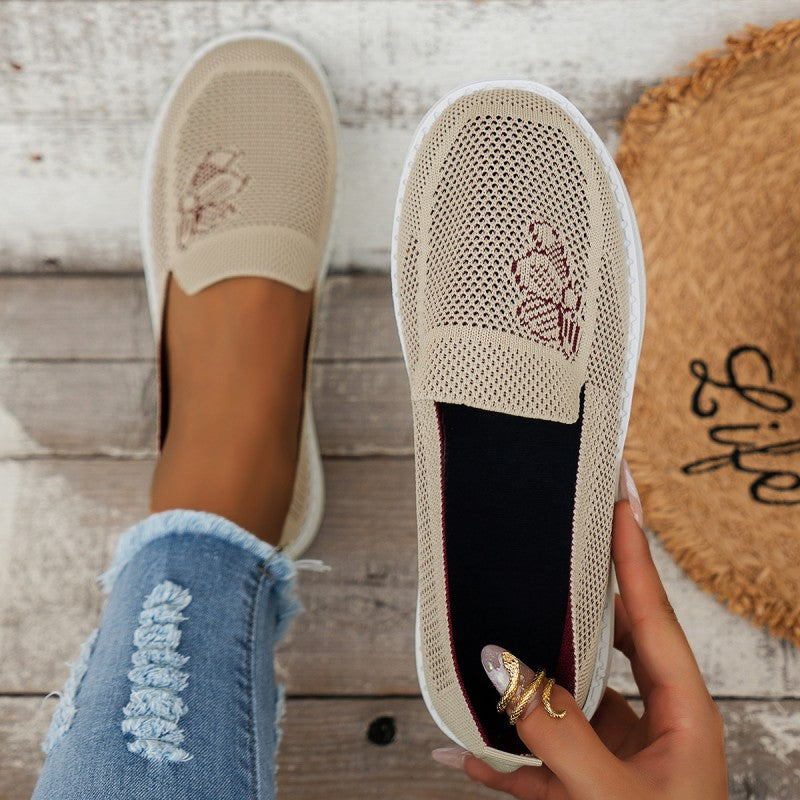 BS Slip-On | Relaxte ademende slip-on schoenen van mesh voor dames