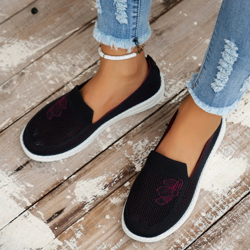 BS Slip-On | Relaxte ademende slip-on schoenen van mesh voor dames