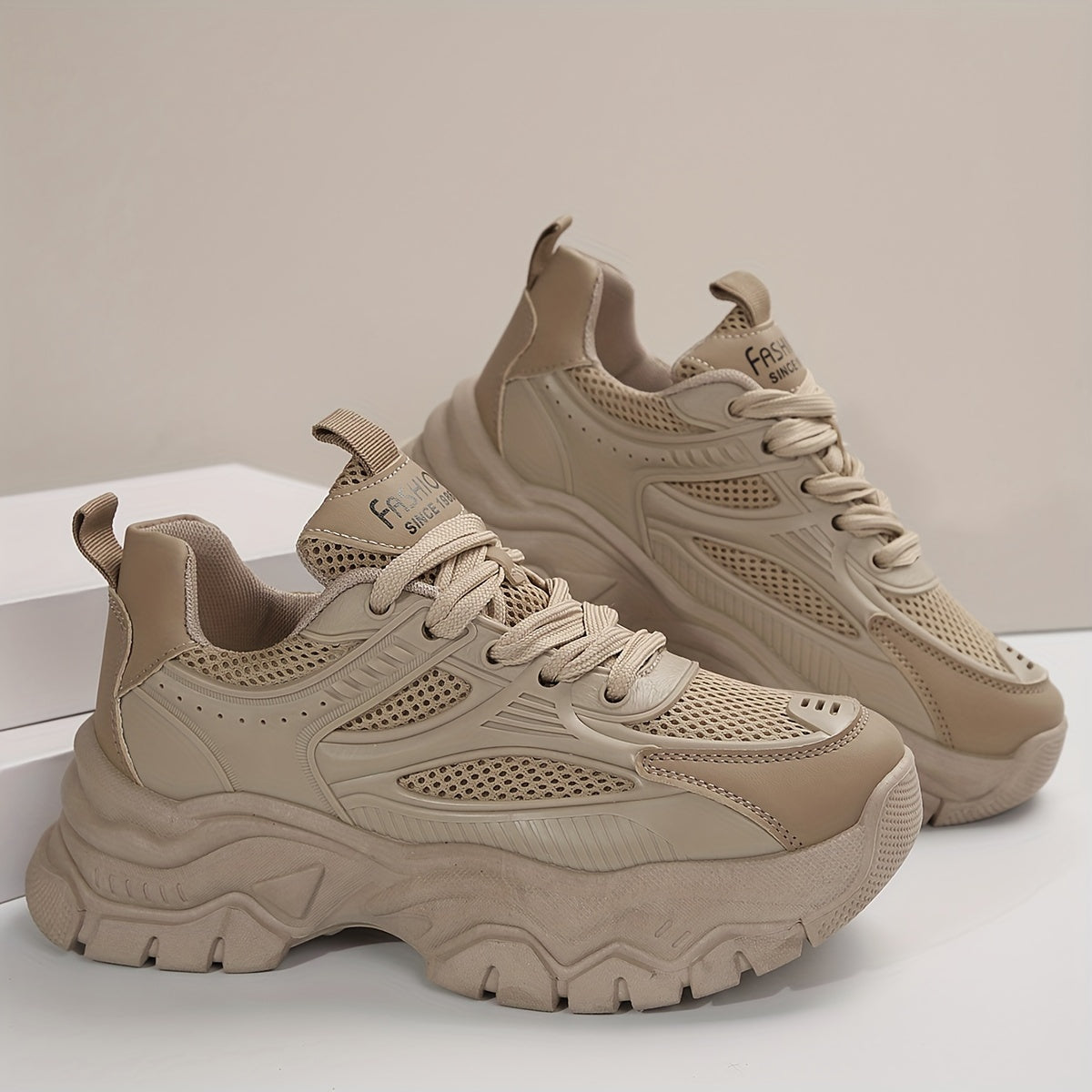 BS Orthopedische Khaki Sneakers - Eva