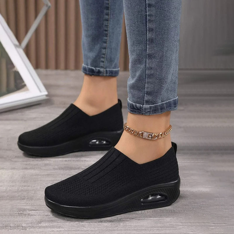 BS Comfy Air | Ademende slip-on sneakers met ergonomische zool voor dames