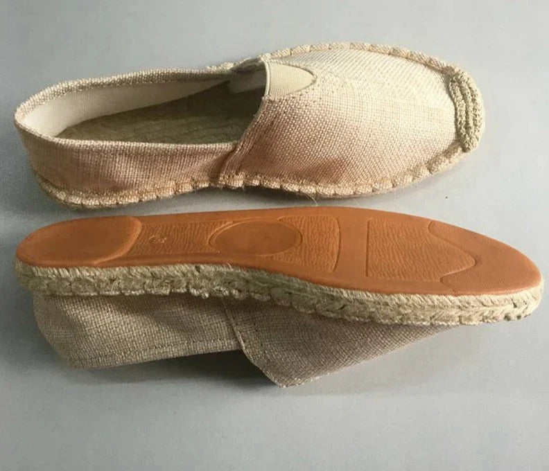 BS Luca - Orthopedische Zwarte Canvas Espadrilles