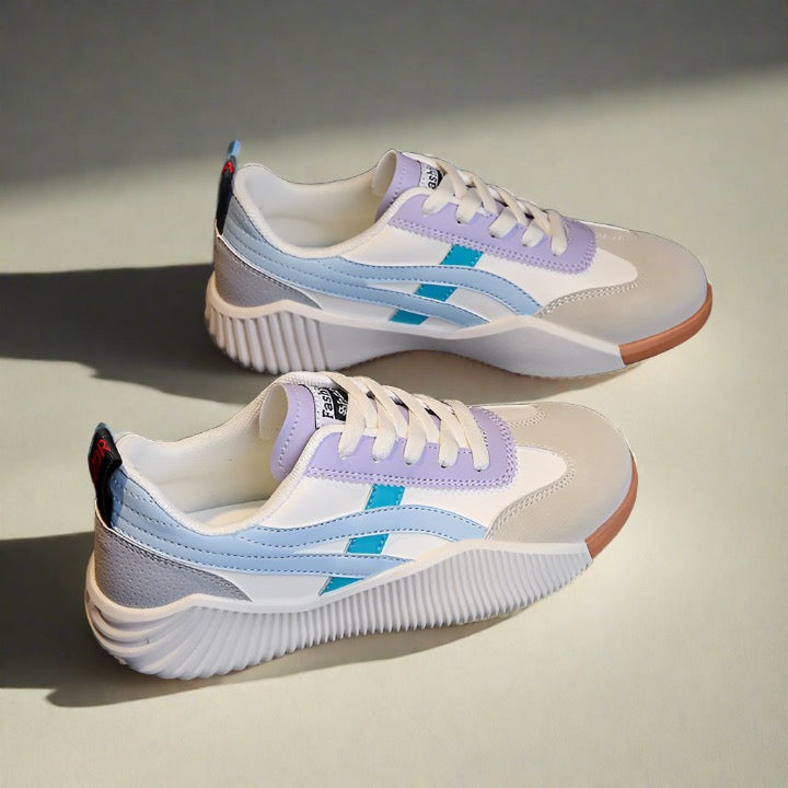 BS FreeWalk | Moderne kleurrijke sneakers met plateauzool voor dames