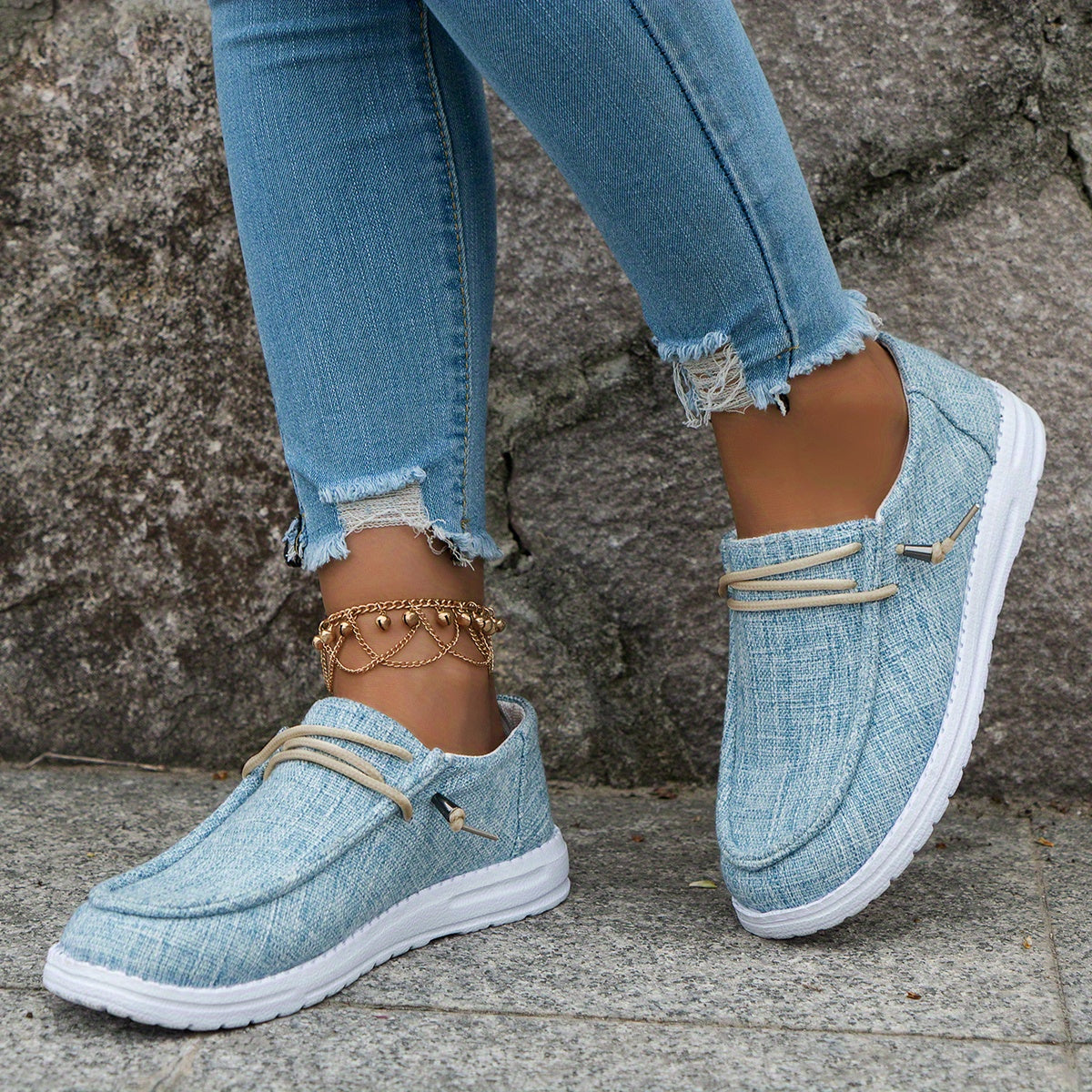 BS Orthopedische Denim Loafers - Mia