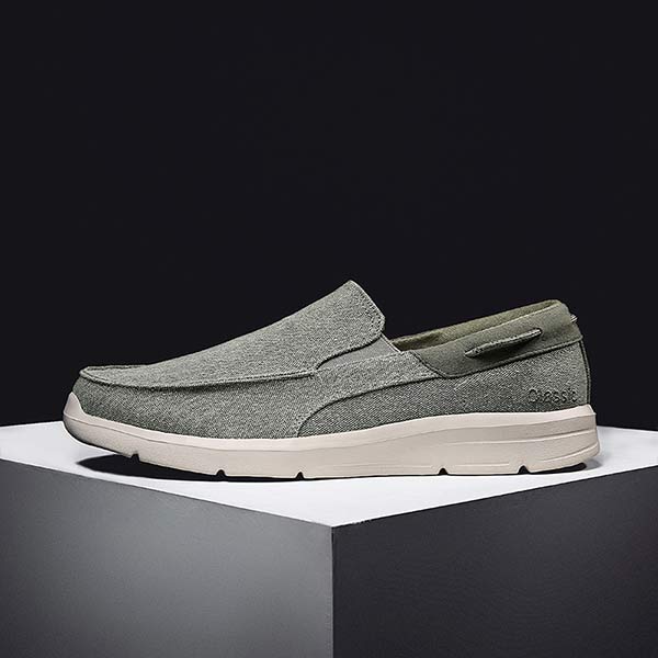 BS Slip-On Canvas | Alledaagse schoen met comfortabele zool voor heren