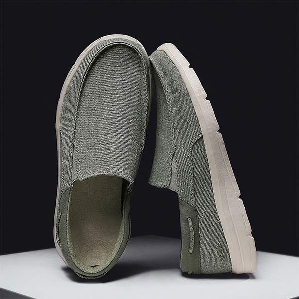 BS Slip-On Canvas | Alledaagse schoen met comfortabele zool voor heren