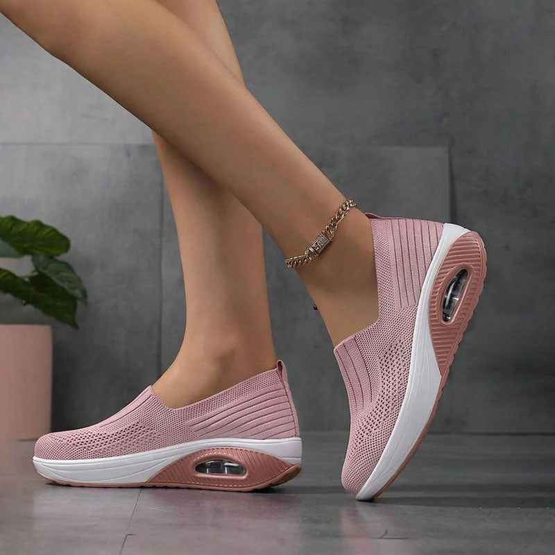 BS Comfy Air | Ademende slip-on sneakers met ergonomische zool voor dames