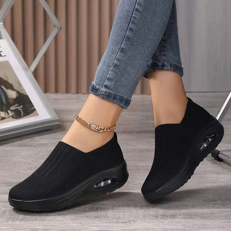 BS Comfy Air | Ademende slip-on sneakers met ergonomische zool voor dames