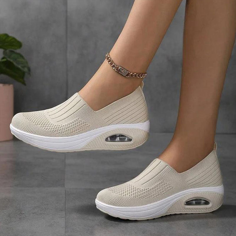 BS Comfy Air | Ademende slip-on sneakers met ergonomische zool voor dames