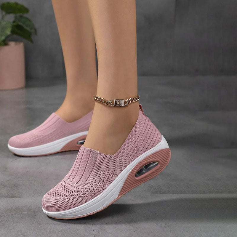 BS Comfy Air | Ademende slip-on sneakers met ergonomische zool voor dames