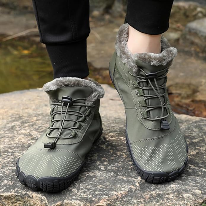 BS Barefoot Winter 2.0 | Warm gevoerde half hoge blootvoetsschoenen voor dames en heren