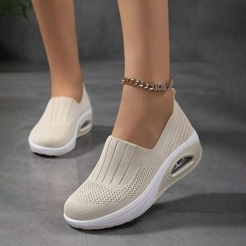 BS Comfy Air | Ademende slip-on sneakers met ergonomische zool voor dames