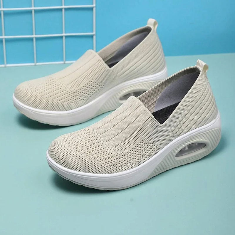 BS Comfy Air | Ademende slip-on sneakers met ergonomische zool voor dames