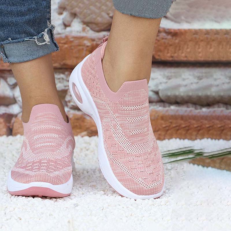 BS Cloudwalk Pro | Comfortabele luchtige instap sneakers met cloud zool voor dames