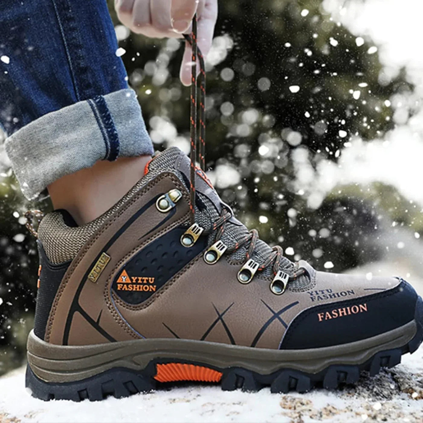 BS Winter Fashion | Waterdichte heren boots met ergonomische zool