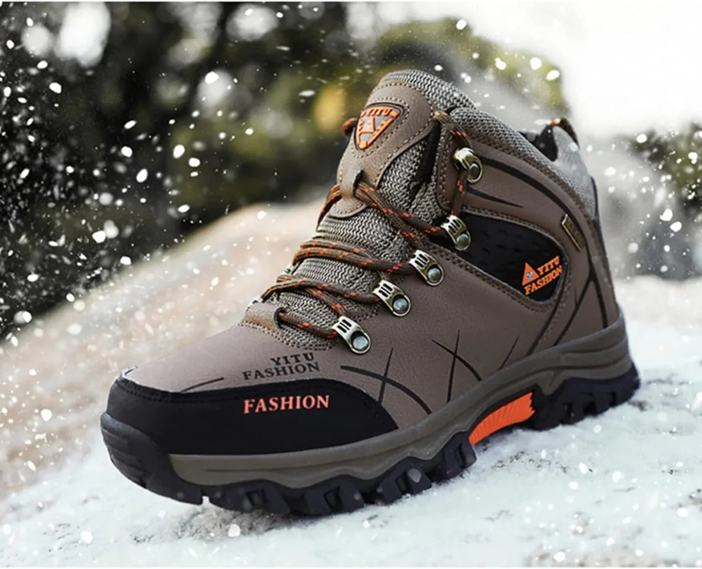 BS Winter Fashion | Waterdichte heren boots met ergonomische zool