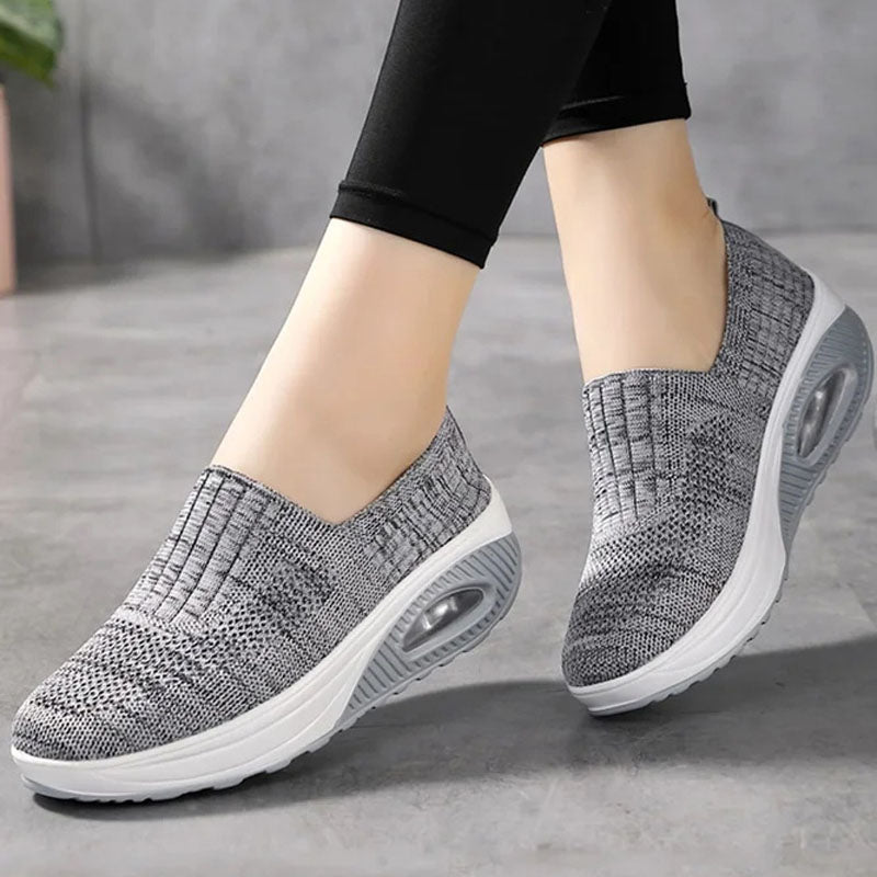 BS Comfy Air | Ademende slip-on sneakers met ergonomische zool voor dames