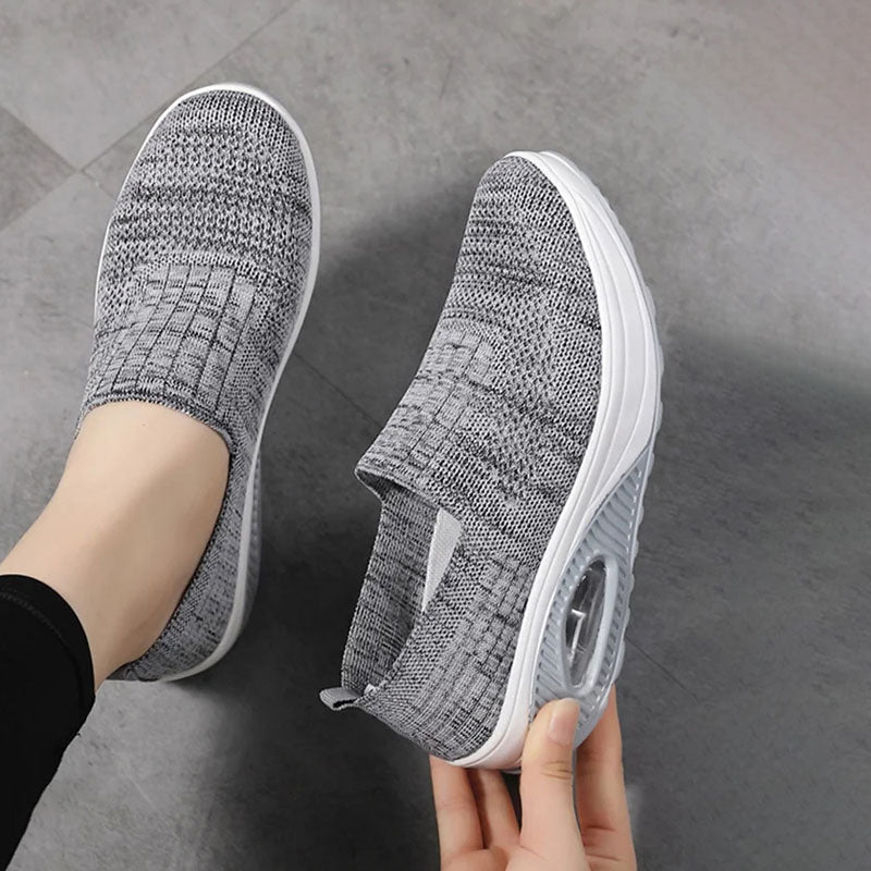 BS Comfy Air | Ademende slip-on sneakers met ergonomische zool voor dames