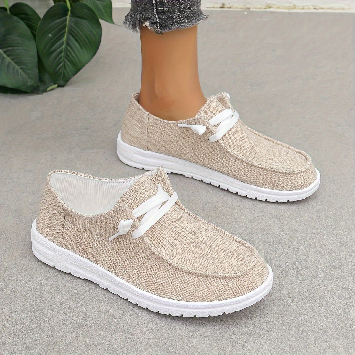 BS Orthopedische Beige Loafers - Julia