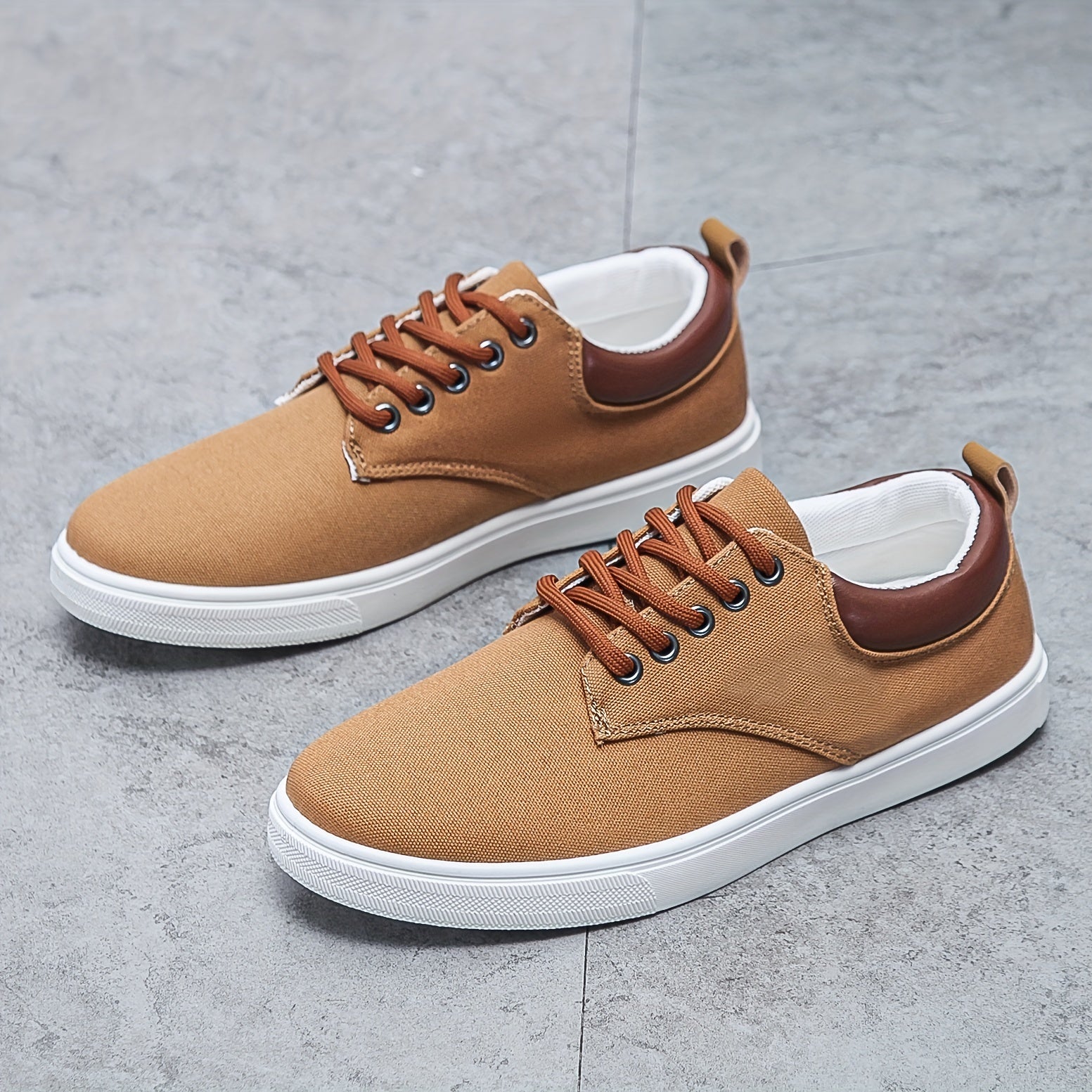 BS Orthopedische Lichtbruine Sneakers - Tom