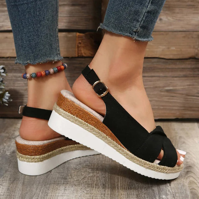 BS Wedge Slide | Stevige sandalen met sleehak voor dames